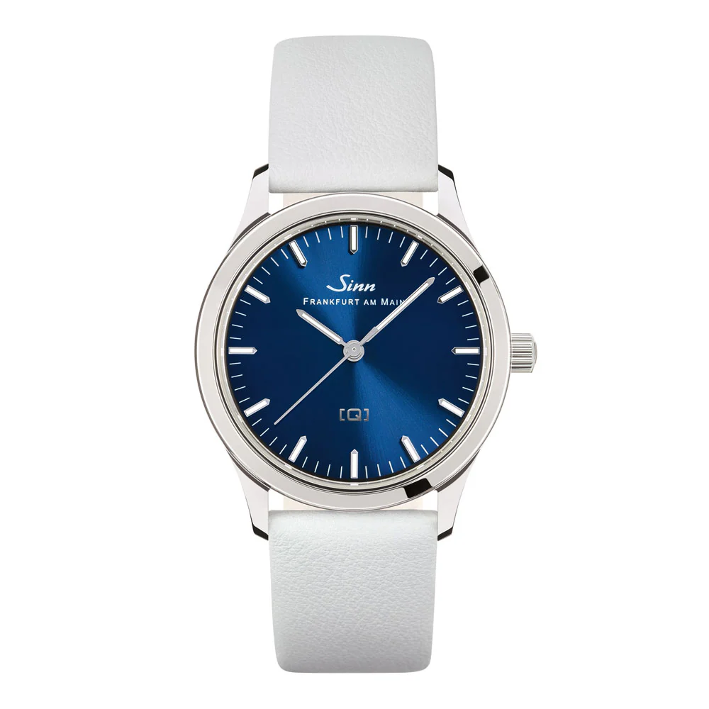 Sinn 434.ST.B Ladies Watch with Q Technology, Blue Sunray Dial, Stainless Steel, 10 ATM Water Resistance - Image 2