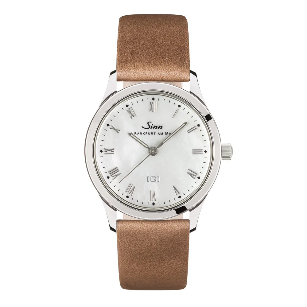 Sinn 434.ST.PERLMUTT.W Elegant Pearl Dial Automatic Watch with Date Function and Stainless Steel Case - Image 4