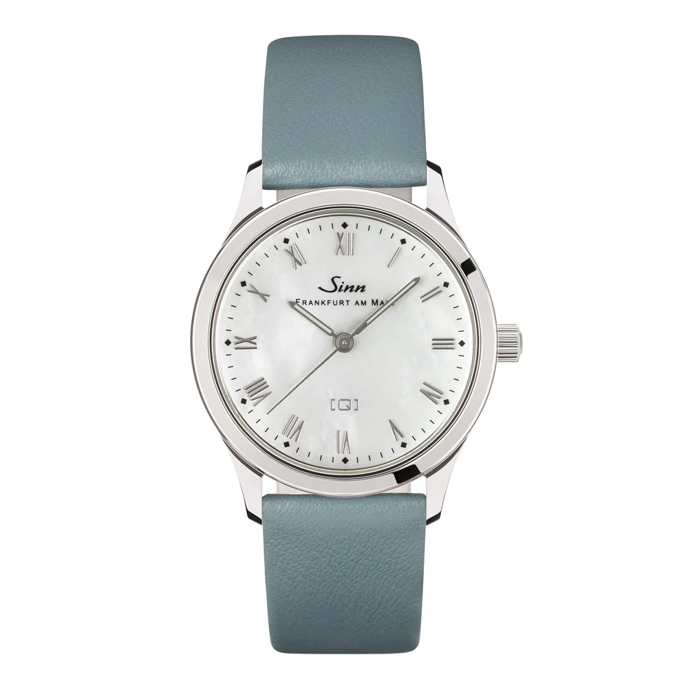 Sinn 434.ST.PERLMUTT.W Elegant Pearl Dial Automatic Watch with Date Function and Stainless Steel Case - Image 5