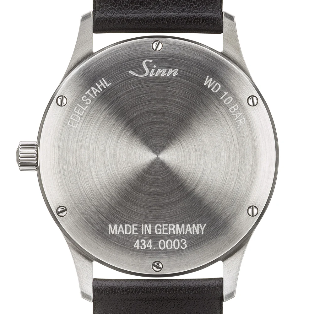 Sinn 434.TW68.WG.B Ladies Watch with 68 Diamond Bezel and Blue Dial, Featuring [Q] Technology for Minimal Electromagneti - Image 5