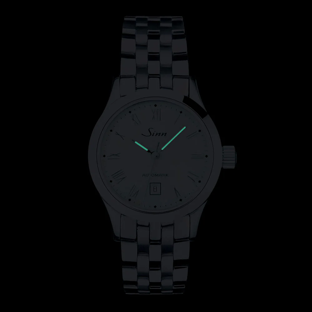Sinn 456.ST.PERLMUTT.W Elegant Pearl Dial Automatic Watch - Image 3