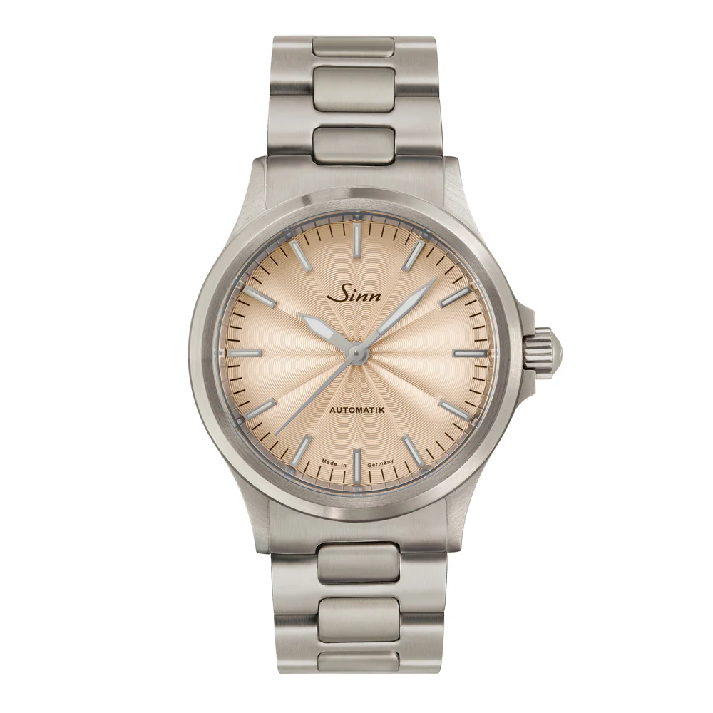 Sinn 556 Limited Edition Sand Dial Pilot Watch - Unique Guilloché Design, 300 Pieces Only