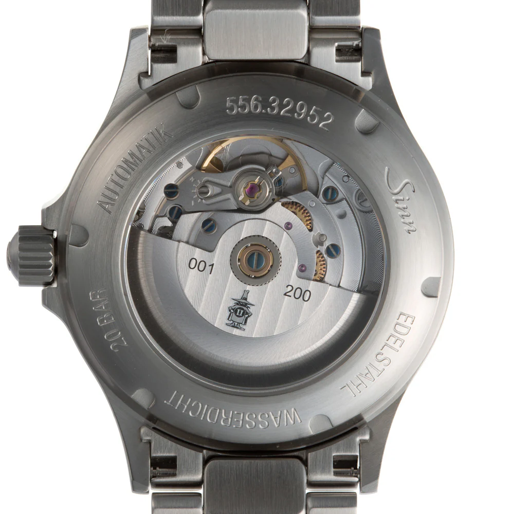Sinn F-4 Phantom II 556.F-4.Ⅱ Navy Dial Limited Edition Watch with 8 Squadron Emblems - Image 4