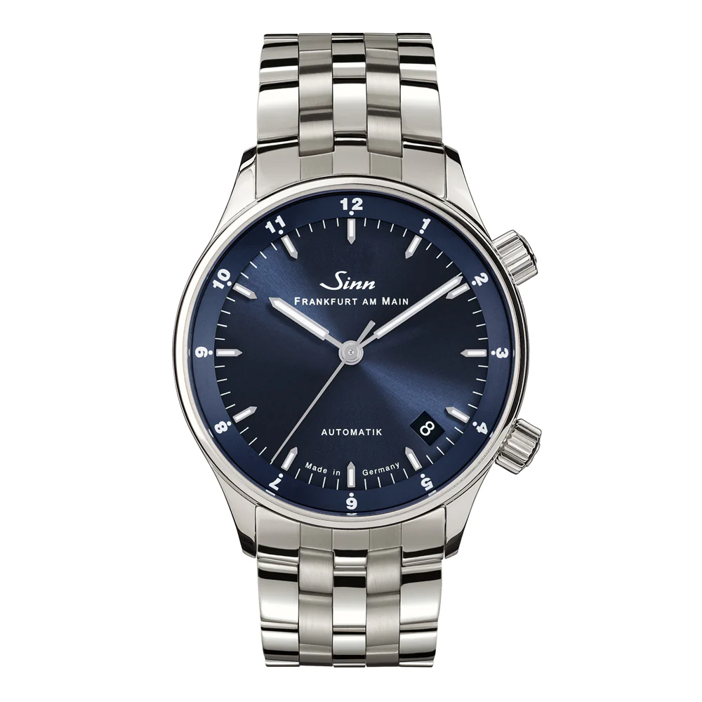 Sinn Frankfurt Financial 6033.B Limited Edition Blue Dial 34mm Watch