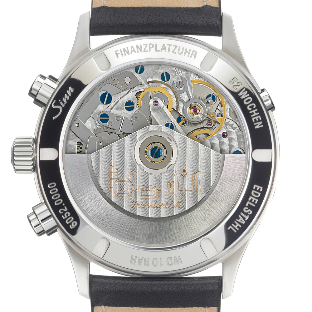Sinn 6052 U1 Diver's Watch - 1000m Water Resistant, Helium Escape Valve, Scratch-Resistant Sapphire Crystal - Image 4