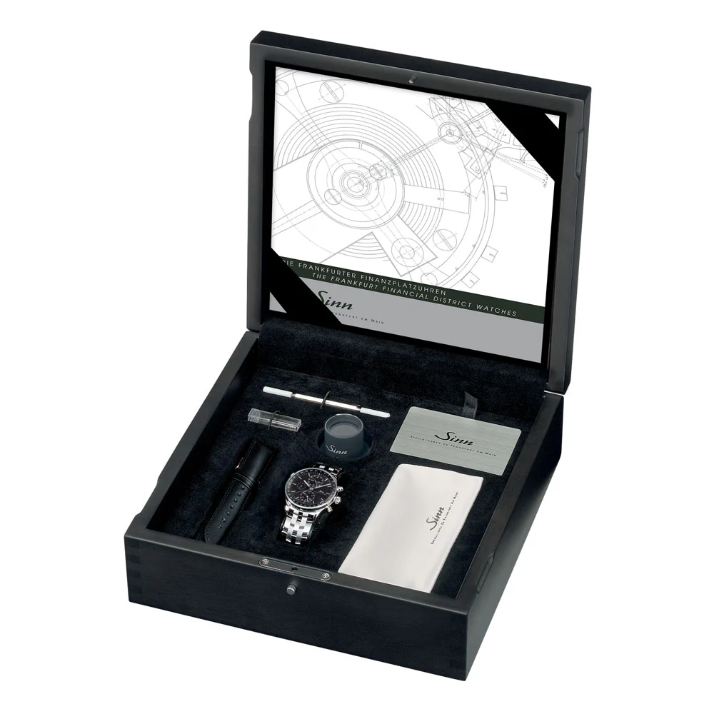 Sinn 6052 U1 Diver's Watch - 1000m Water Resistant, Helium Escape Valve, Scratch-Resistant Sapphire Crystal - Image 6