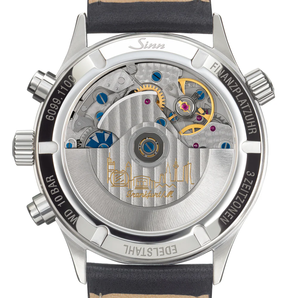 Sinn 6099 U1 Diver's Watch - 1000m Water Resistant, Helium Escape Valve, Scratch-Resistant Sapphire Crystal - Image 4