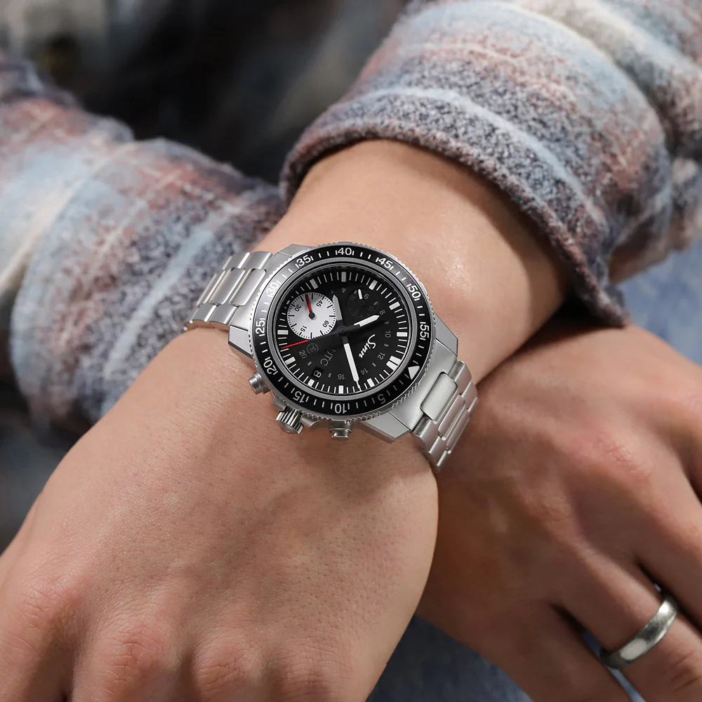 Sinn 613 St UTC Diving Chronograph Watch - Robust, Functional, High Precision Reliability - Image 3