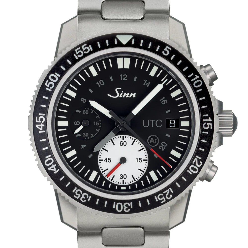 Sinn 613 St UTC Diving Chronograph Watch - Robust, Functional, High Precision Reliability - Image 4