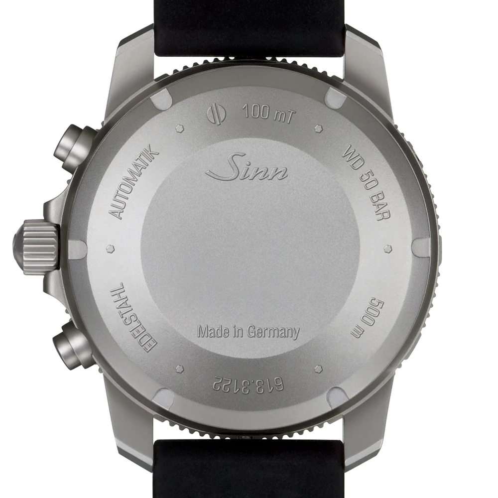 Sinn 613 St UTC Diving Chronograph Watch - Robust, Functional, High Precision Reliability - Image 6