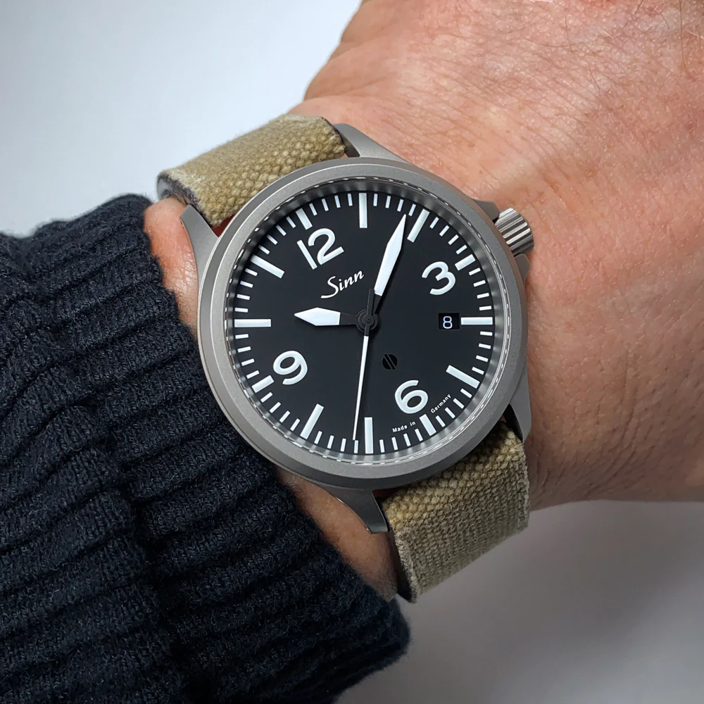 Sinn 856.B Automatic Chronograph Watch with Anti-Magnetic Technology and Sapphire Crystal - Image 2