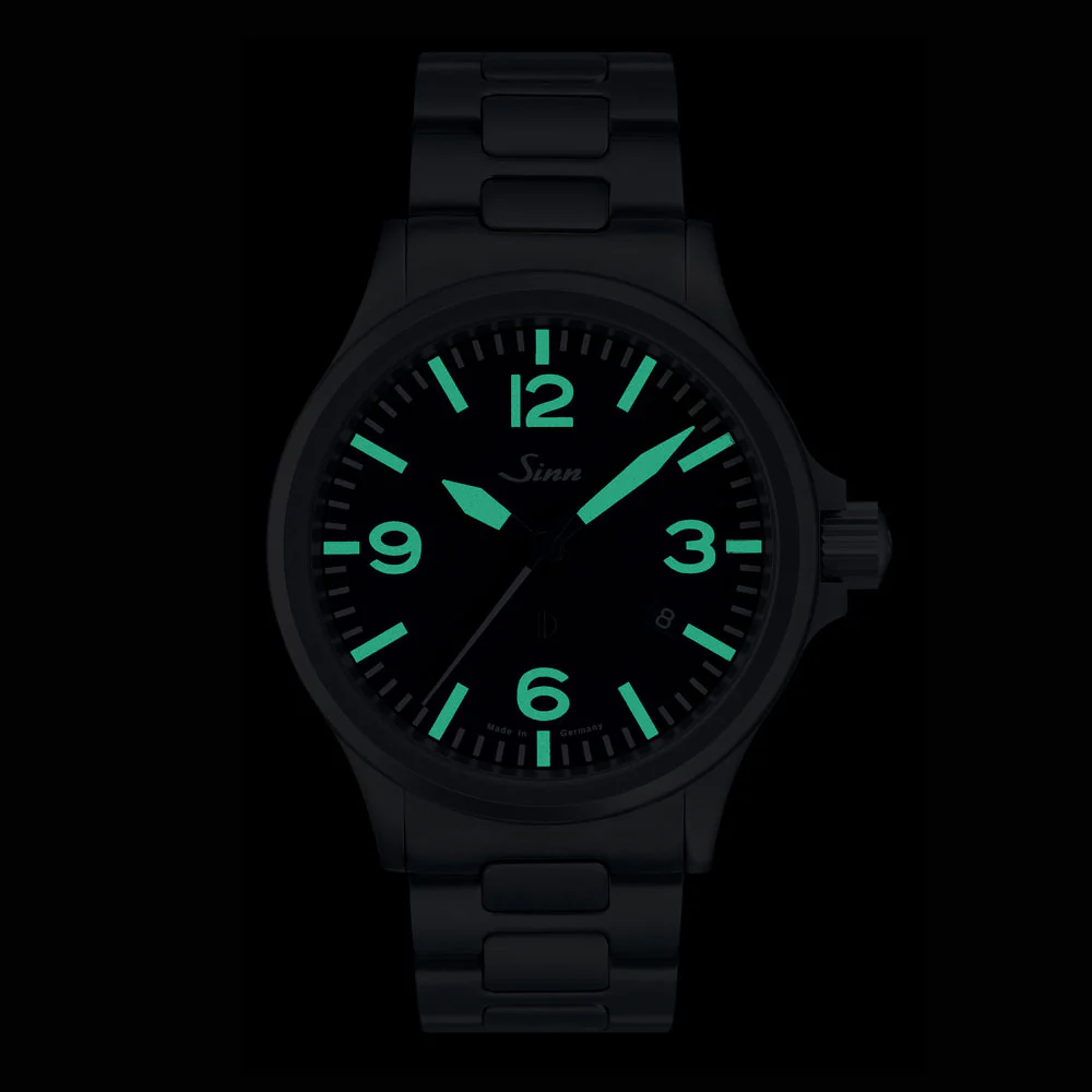 Sinn 856.B Automatic Chronograph Watch with Anti-Magnetic Technology and Sapphire Crystal - Image 4