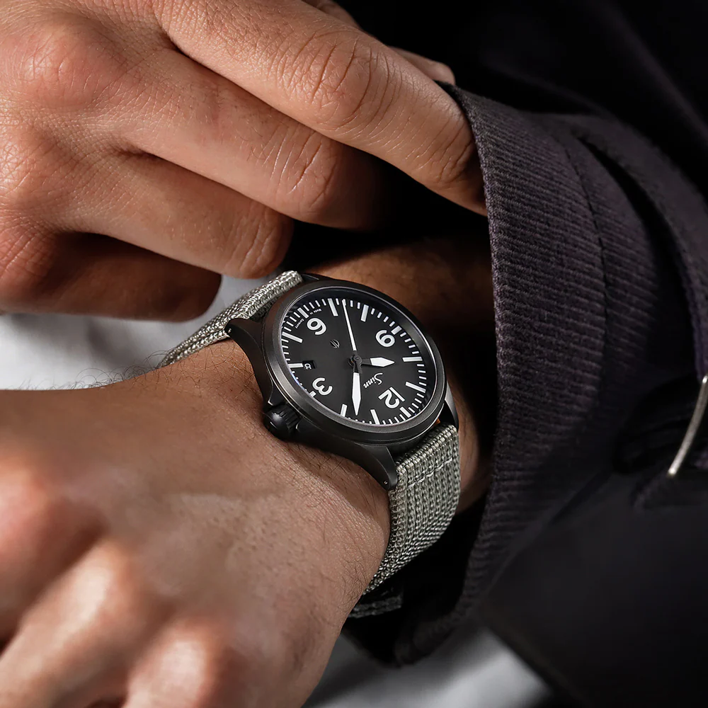 Sinn 856.B.S Pilot's Watch - Durable, Anti-Magnetic, Sapphire Crystal, Water Resistant - Image 2