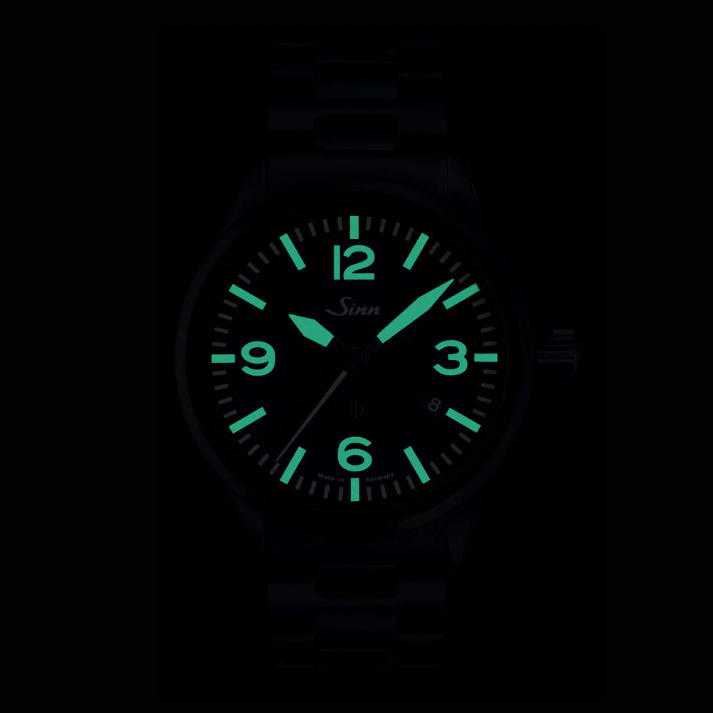 Sinn 856.B.S Pilot's Watch - Durable, Anti-Magnetic, Sapphire Crystal, Water Resistant - Image 4