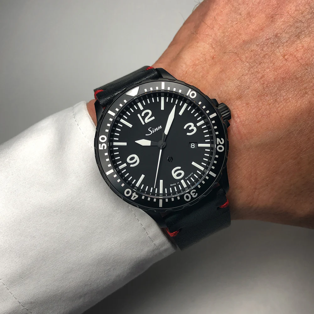 Sinn 857.B.S Pilot's Watch - Durable, Water-Resistant, Anti-Magnetic, Chronograph Features - Image 2