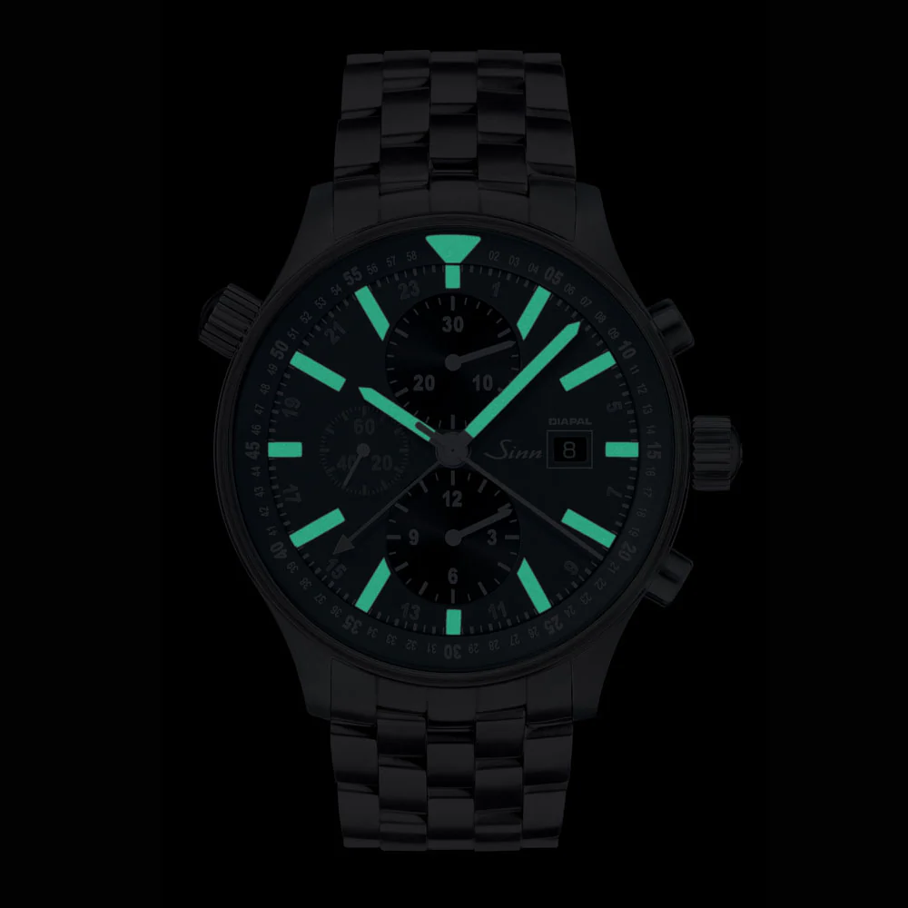 Sinn 900.DIAPAL Diapal Technology Automatic Watch - Durable, Scratch-Resistant, Water-Resistant, Precision Timekeeping - Image 4