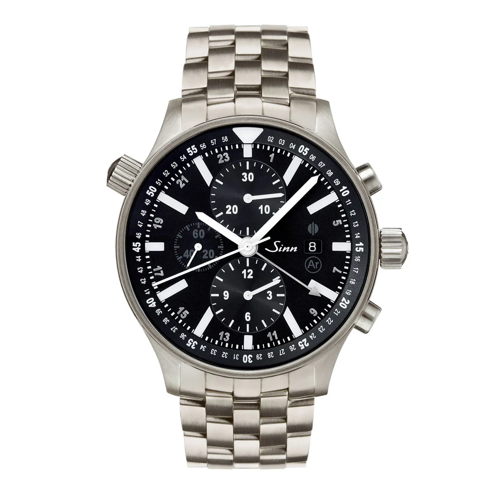 Sinn Flieger 900.FLIEGER Pilot Watch with Chronograph and Water Resistance