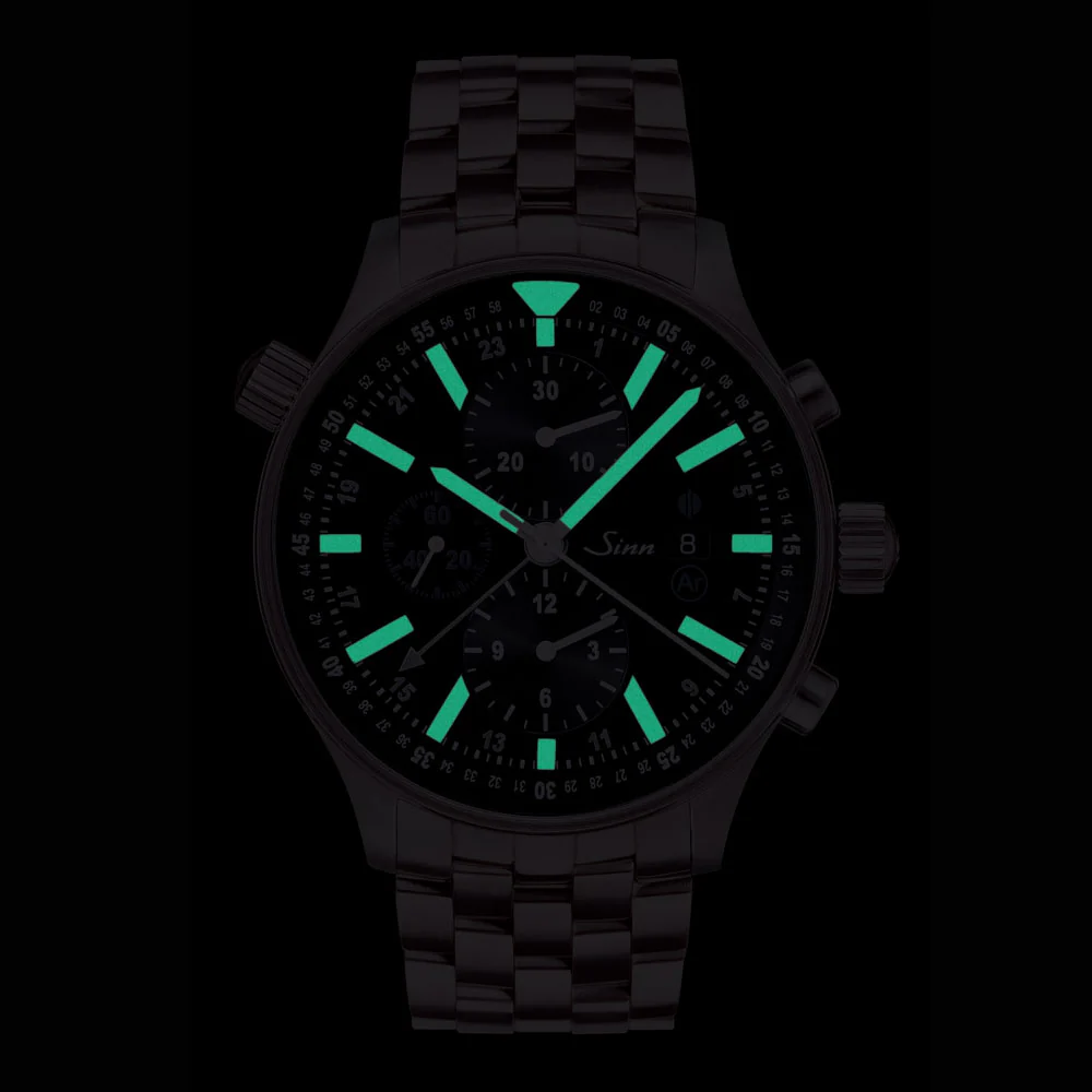 Sinn Flieger 900.FLIEGER Pilot Watch with Chronograph and Water Resistance - Image 4