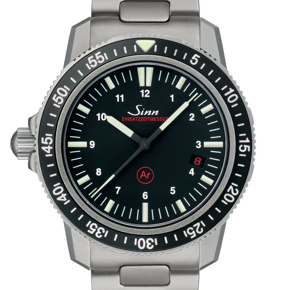 Sinn EZM3 Mission Timer Diver's Watch - High Durability, Anti-Magnetic, Temperature Resistant, DNV Certified Waterproof - Image 3