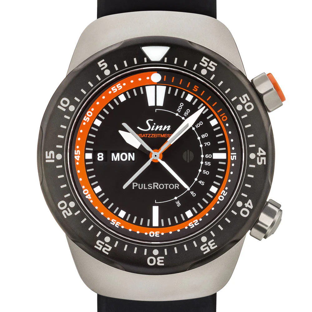 Sinn M12 Mission Timer Watch with Pulse Meter, Durable Design for Emergency Medical Use - Image 3