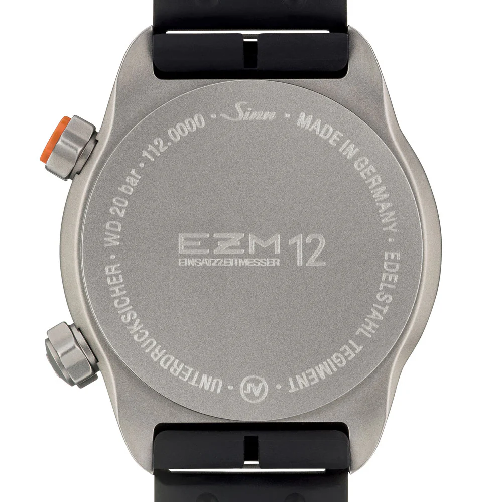 Sinn M12 Mission Timer Watch with Pulse Meter, Durable Design for Emergency Medical Use - Image 5