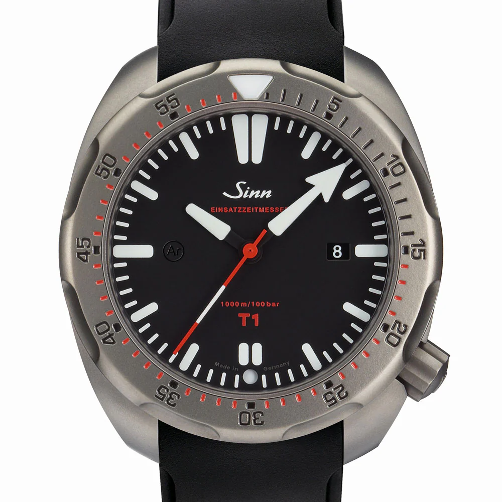 Sinn M14 Automatic Diver's Watch with Rotating Bezel and Water Resistance - Image 3