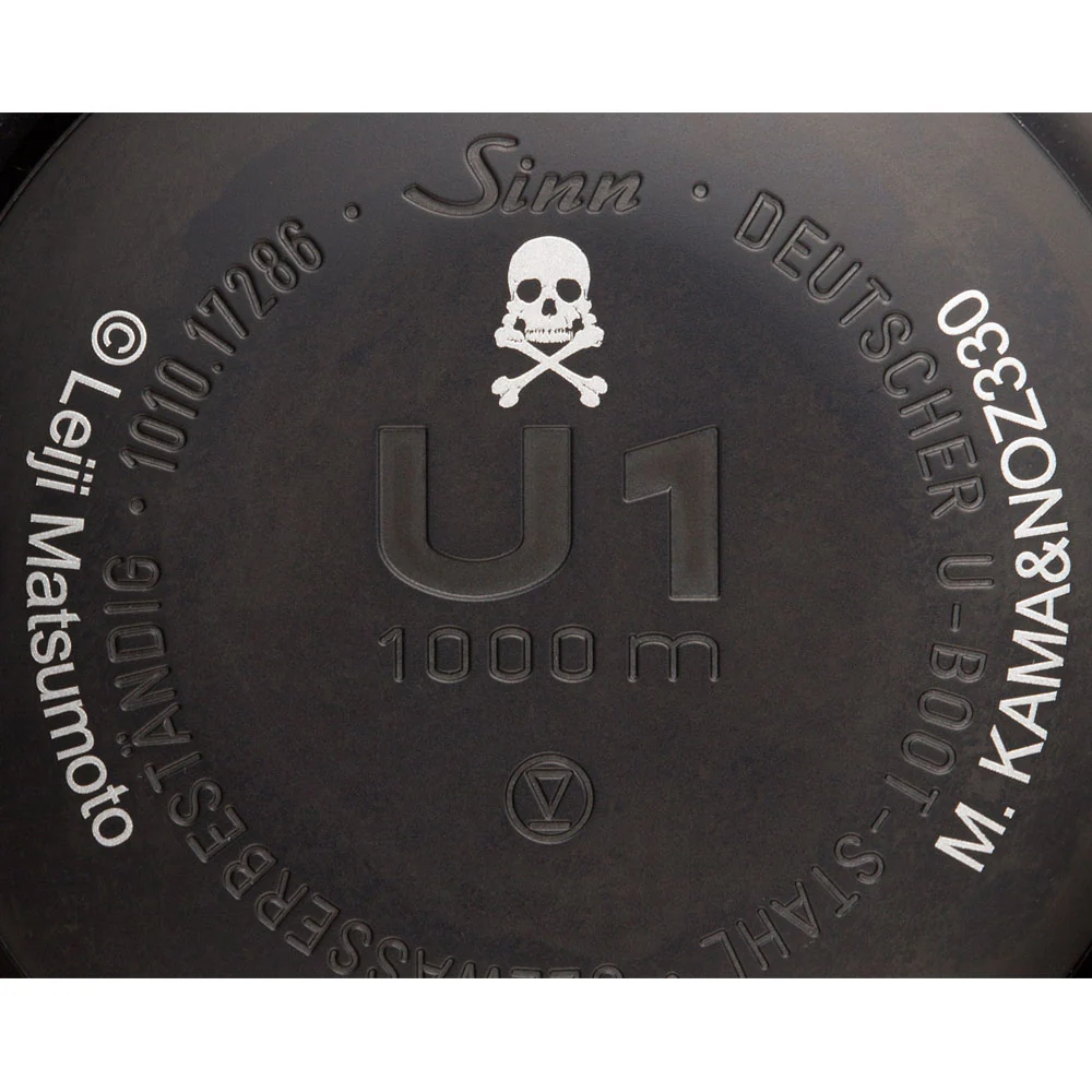 Sinn U1.S.E Limited Edition 80th Anniversary Diver's Watch with 1000m Water Resistance and Original Artwork - Image 4