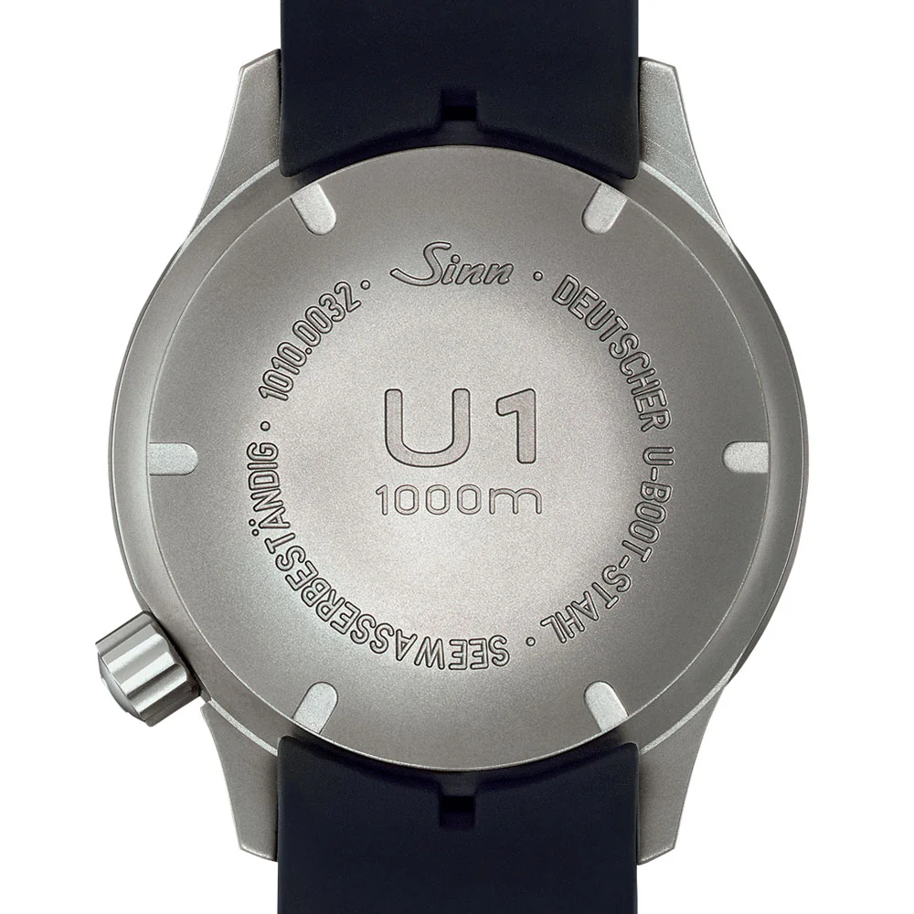 Sinn U1.SDR Dive Watch - Stainless Steel, 1000m Water Resistance, Helium Escape Valve, Unidirectional Bezel - Image 5
