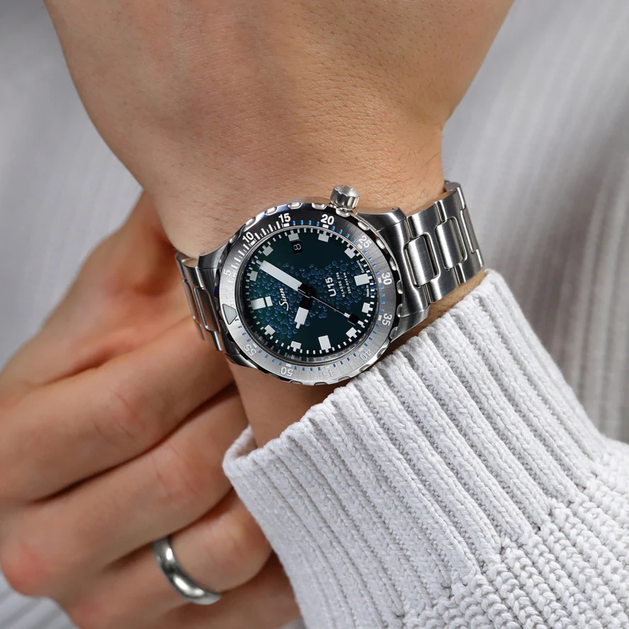 Sinn U15 Diver's Watch - Inspired by U15 Submarine, Steel Case, Unique History, Perfect for Navy Fans. - Image 2
