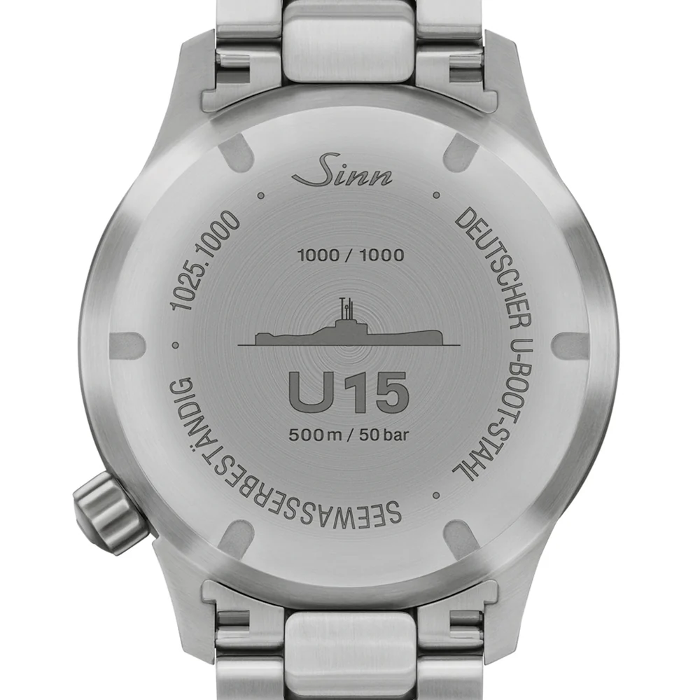 Sinn U15 Diver's Watch - Inspired by U15 Submarine, Steel Case, Unique History, Perfect for Navy Fans. - Image 5