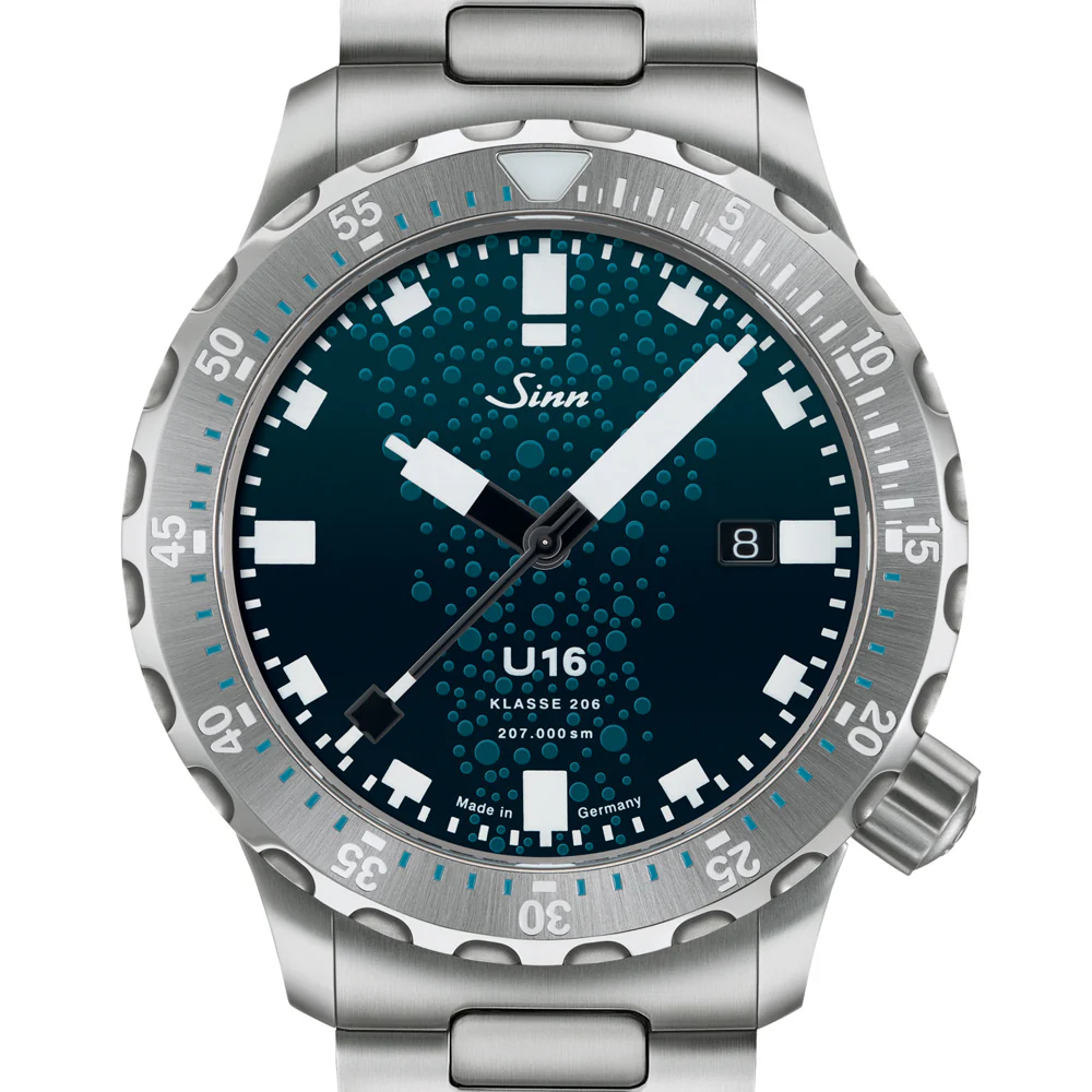 Sinn U16 Diver's Watch - Inspired by U16 Submarine, Steel Case, Perfect for Navy Fans and Watch Enthusiasts - Image 3