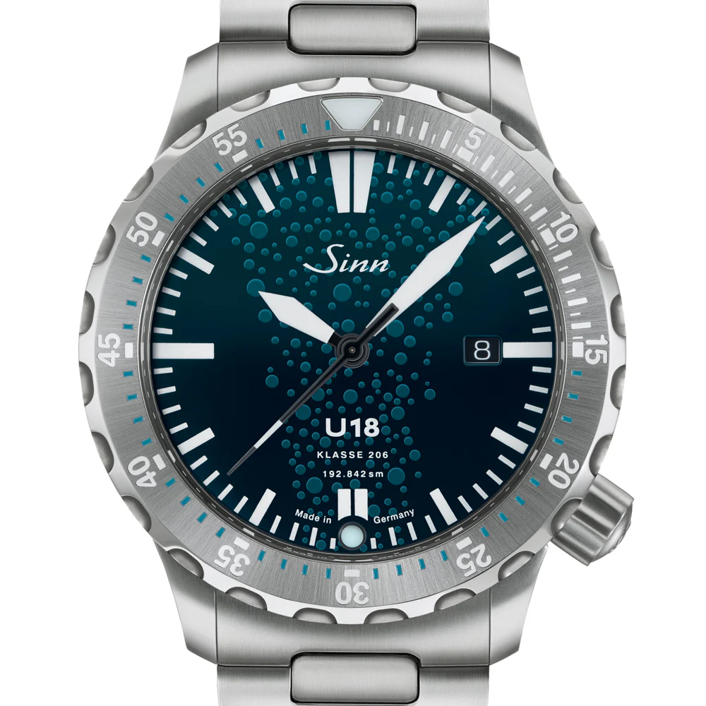 Sinn U18 Diver's Watch - Inspired by U18 Submarine, Steel Case, Perfect for Navy Fans and Watch Enthusiasts - Image 3