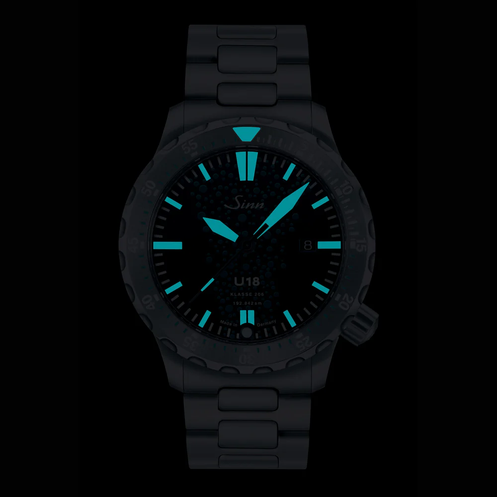 Sinn U18 Diver's Watch - Inspired by U18 Submarine, Steel Case, Perfect for Navy Fans and Watch Enthusiasts - Image 4