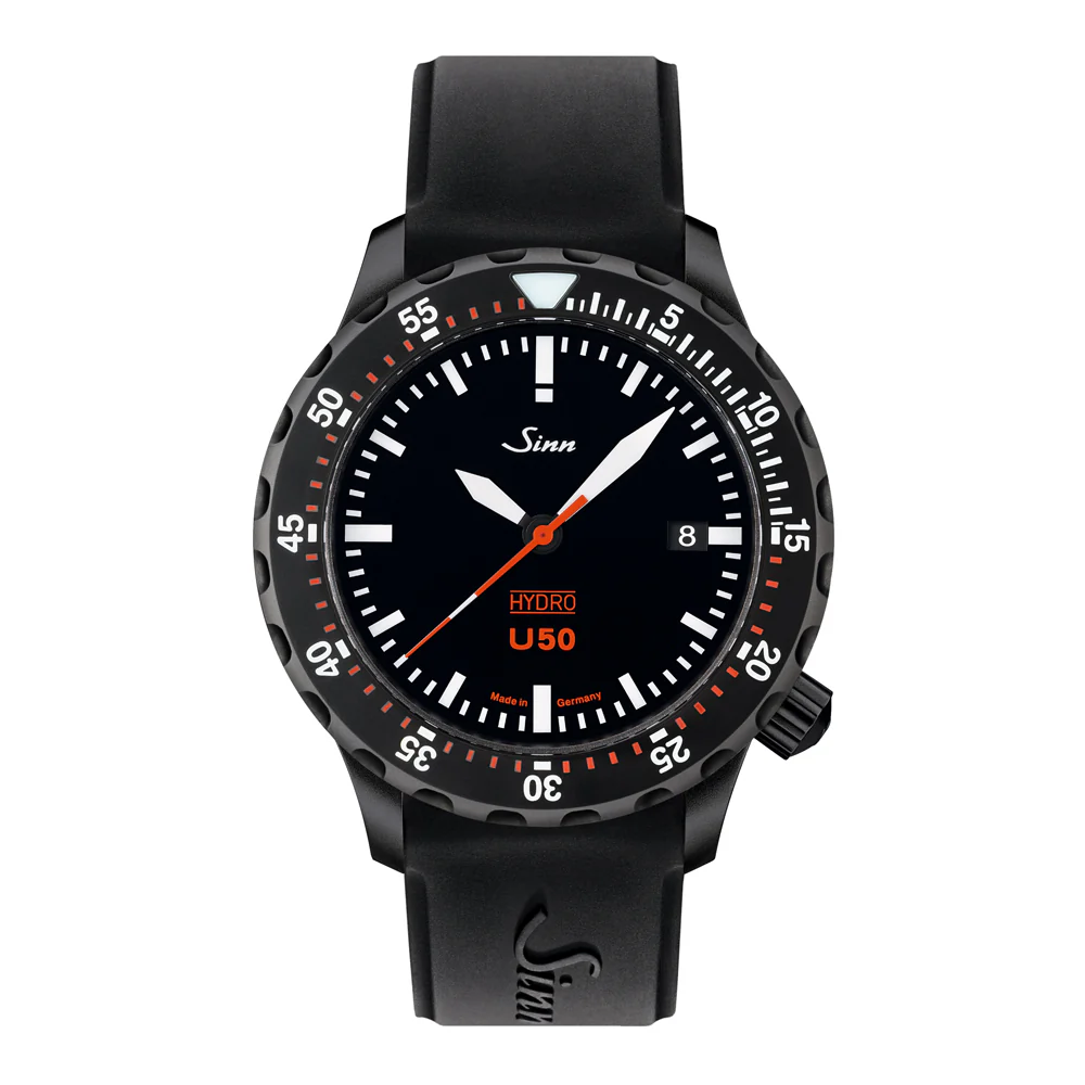 Sinn U50 Hydro U50.HYDRO.S 5000m Waterproof Multi-Functional Dive Watch