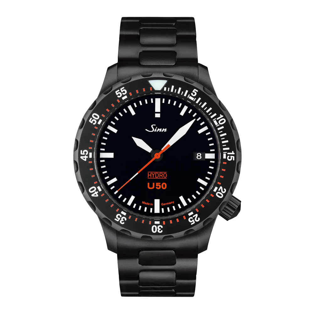 Sinn U50 Hydro U50.HYDRO.S 5000m Waterproof Multi-Functional Dive Watch - Image 2