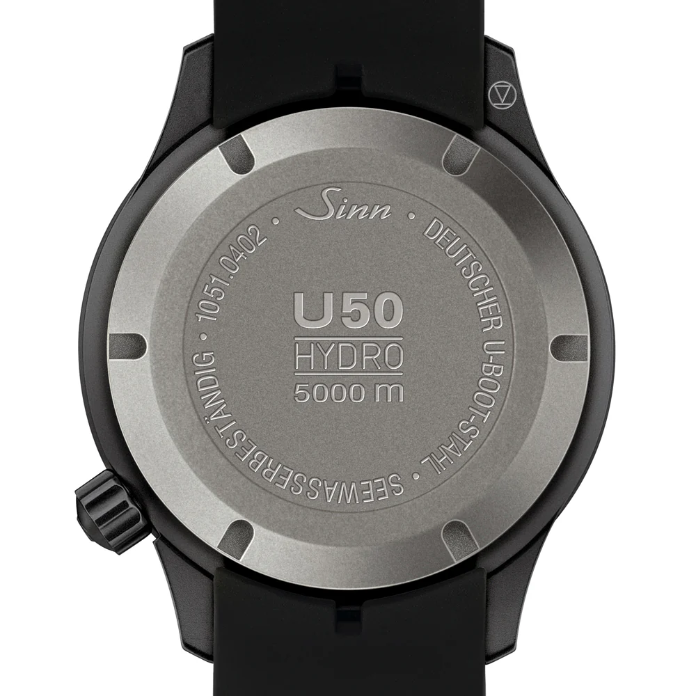 Sinn U50 Hydro U50.HYDRO.S 5000m Waterproof Multi-Functional Dive Watch - Image 6