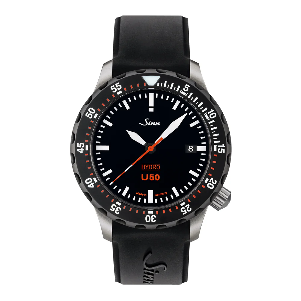 Sinn U50 Hydro U50.HYDRO.SDR 5000m Water Resistant Multi-Functional Dive Watch