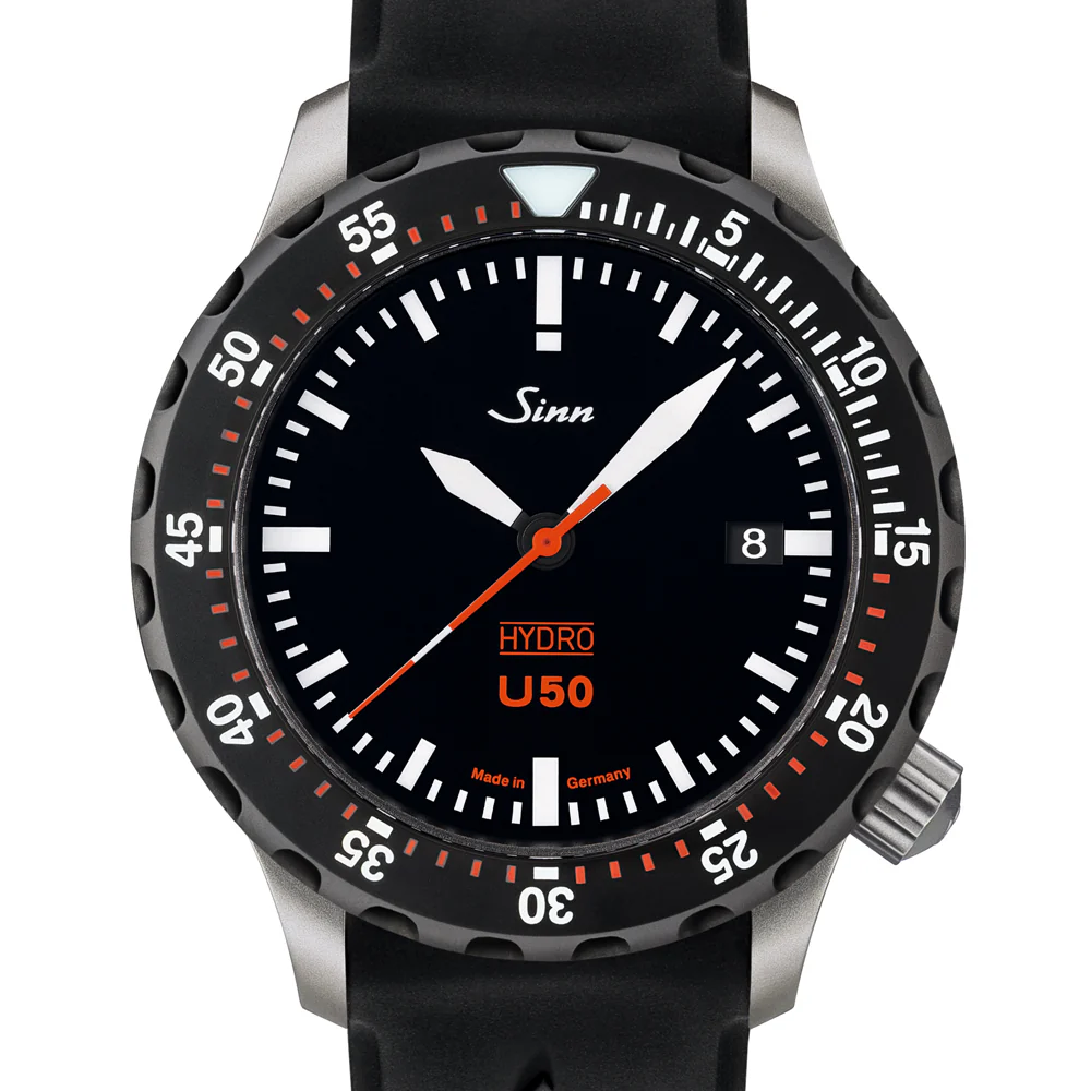 Sinn U50 Hydro U50.HYDRO.SDR 5000m Water Resistant Multi-Functional Dive Watch - Image 4