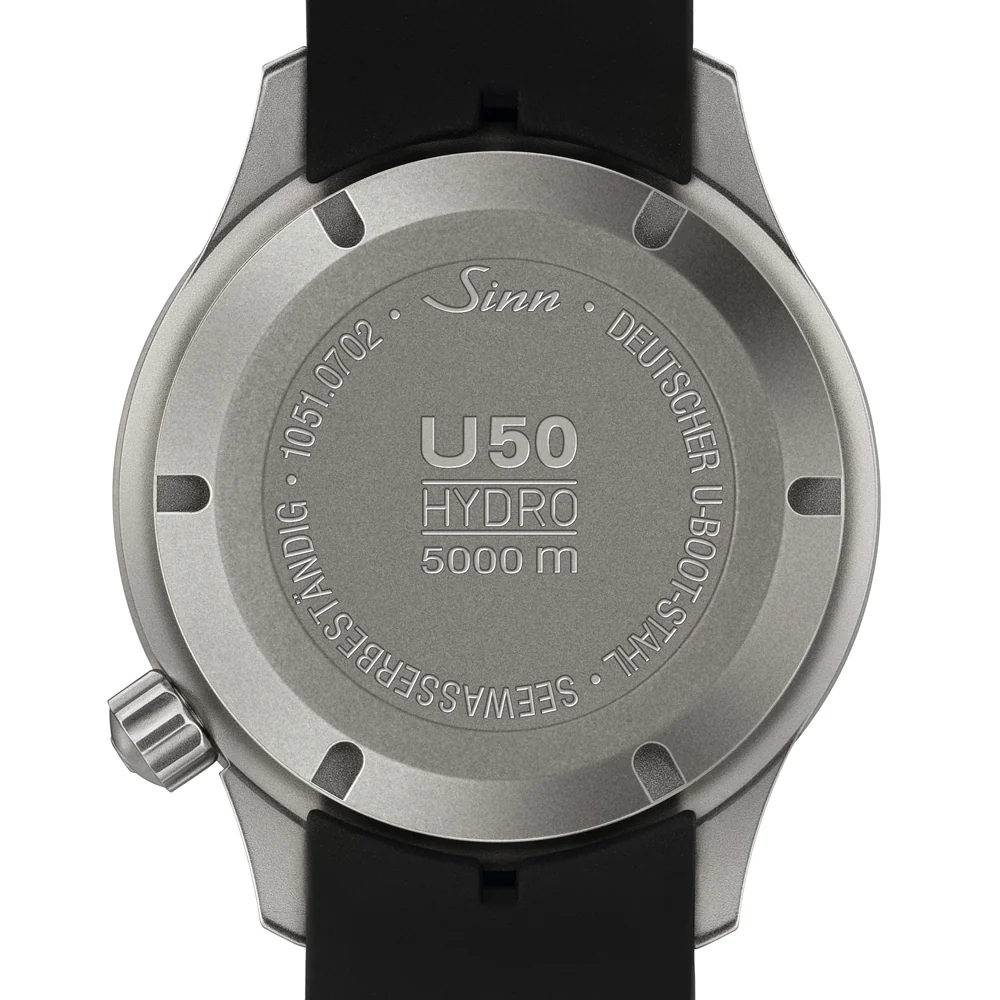 Sinn U50 Hydro U50.HYDRO.SDR 5000m Water Resistant Multi-Functional Dive Watch - Image 6