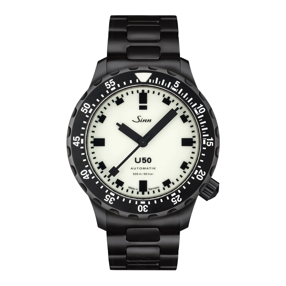 Sinn U50.S.L Limited Edition Watch with Full Dial and Bezel Luminescence for Enhanced Visibility - Image 2