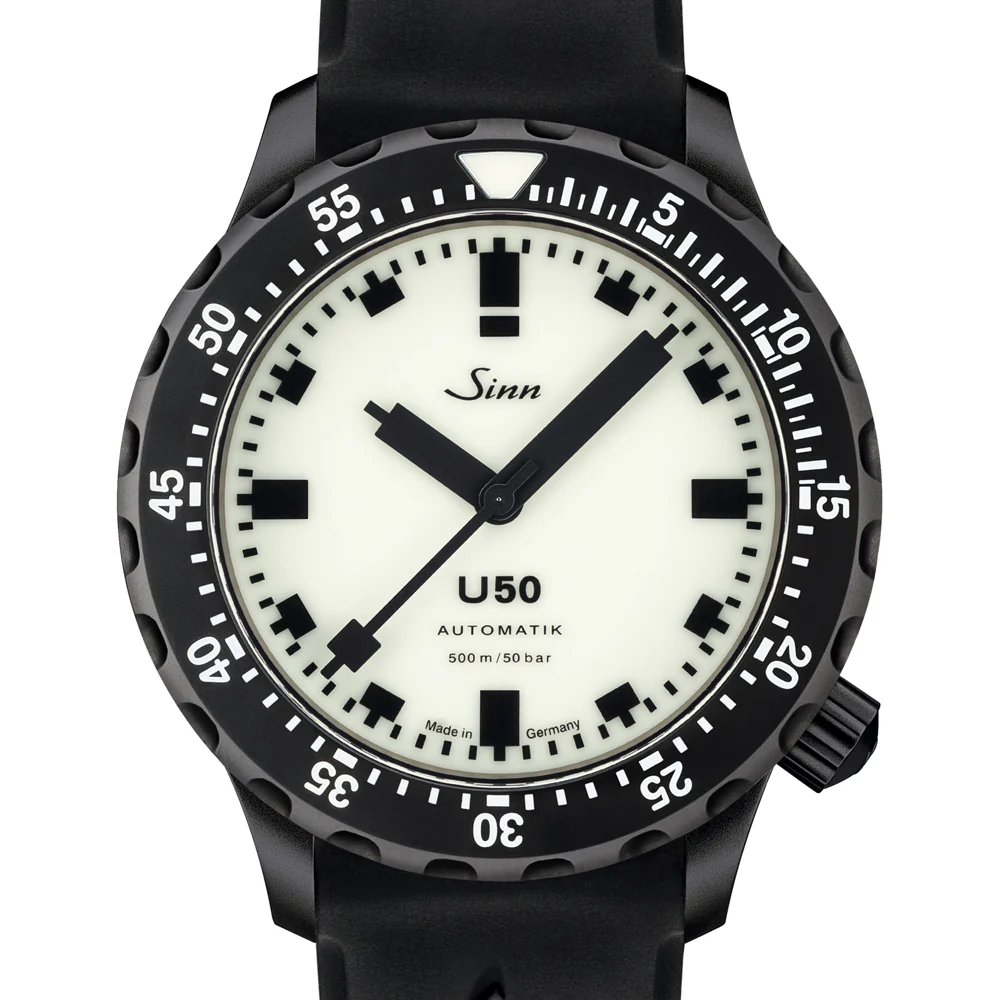 Sinn U50.S.L Limited Edition Watch with Full Dial and Bezel Luminescence for Enhanced Visibility - Image 4