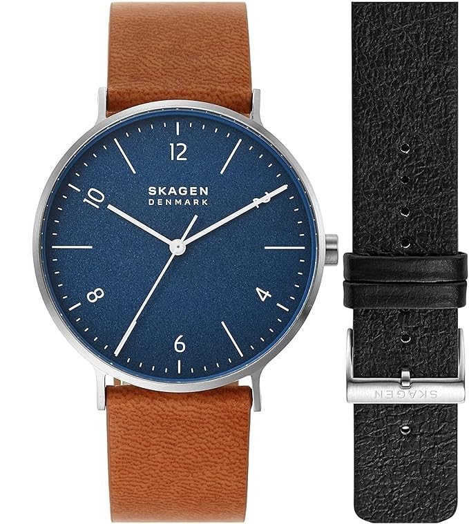 SKAGEN AAREN NATURALS SKW1149 Brown Leather Watch