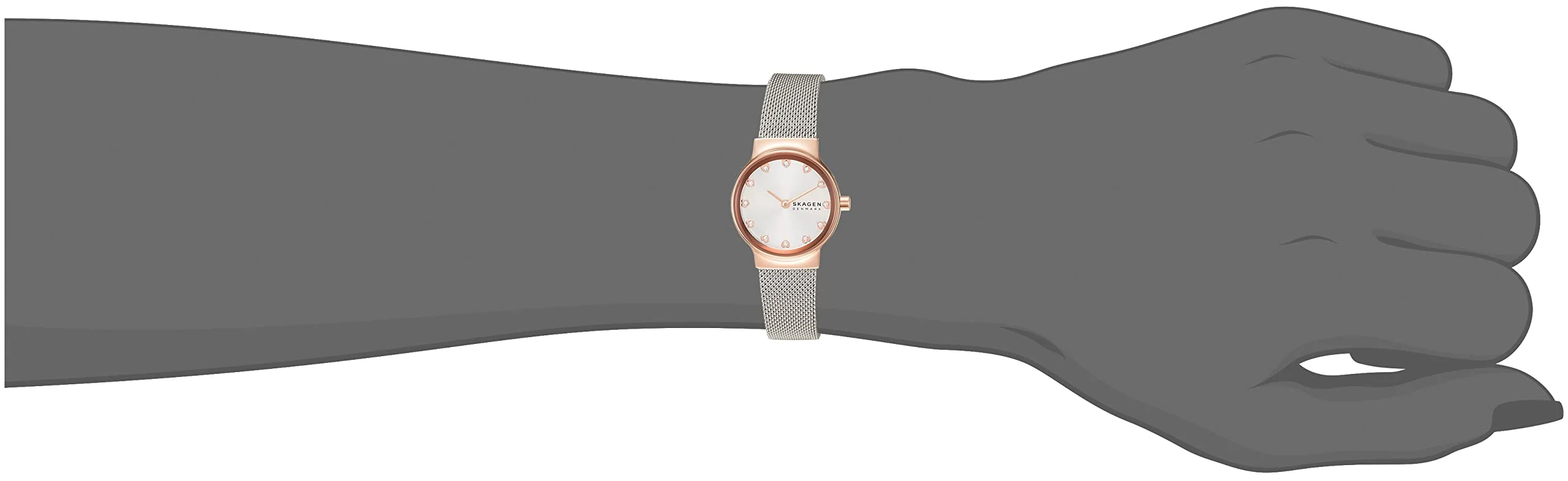 SKAGEN Freja Lille SKW3025 Women's Silver Watch - Image 4