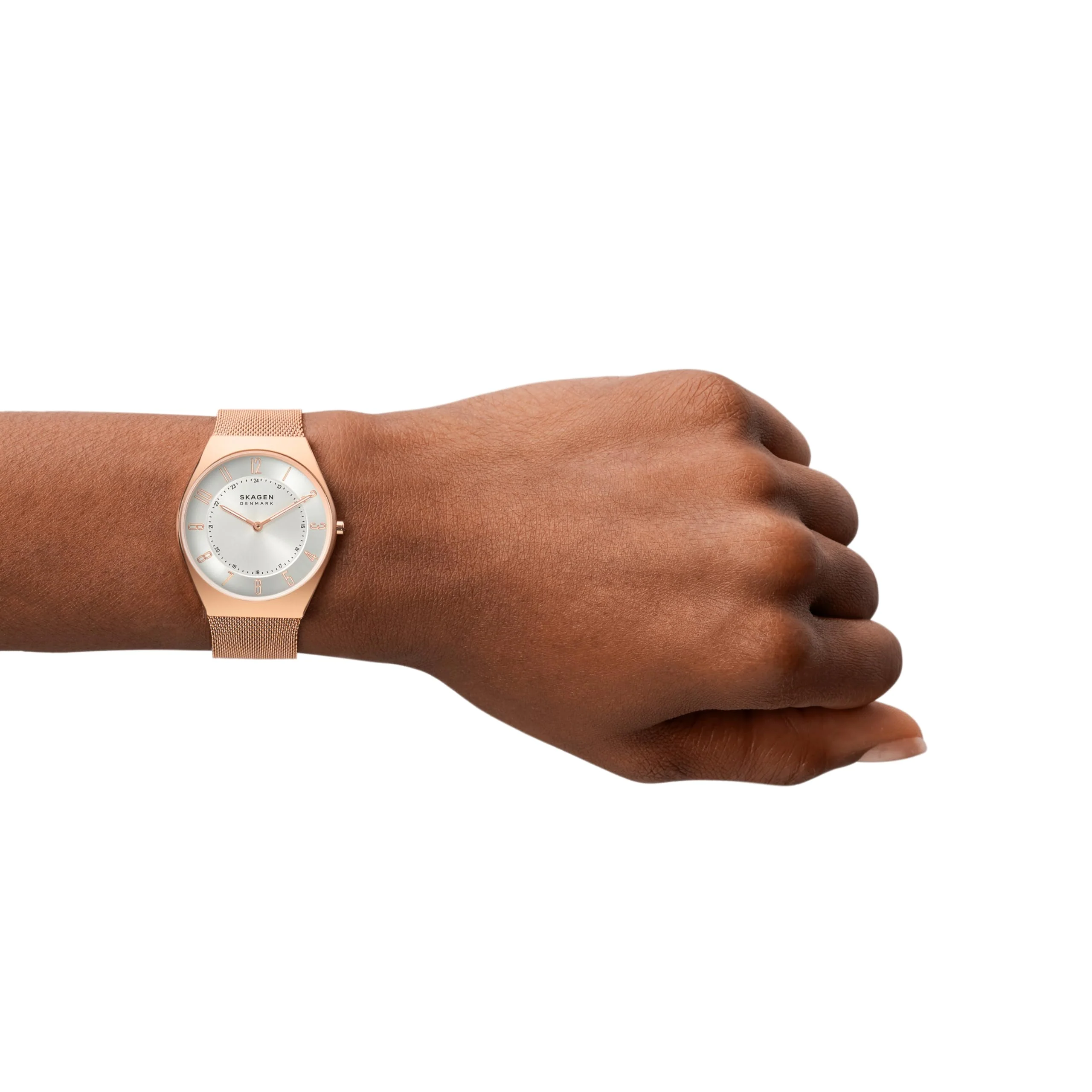 SKAGEN Grenen Ultra Slim SKW6827 Rose Gold Men's Watch - Image 4