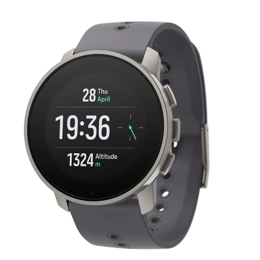 Smartwatch SS050809000 Suunto 9 Peak Pro Titanium Slate 43mm Silicone Strap Ultra-Slim 100m Water Resistant GPS