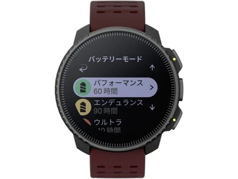 Smartwatch SS050865000 49mm GPS Smartwatch with Black Ruby Design Silicone Strap Heart Rate Monitor Fitness Tracker - Image 3