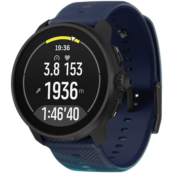 Smartwatch SS051034000 GPS Smartwatch 45mm Silicone Band Heart Rate Monitor Activity Tracking