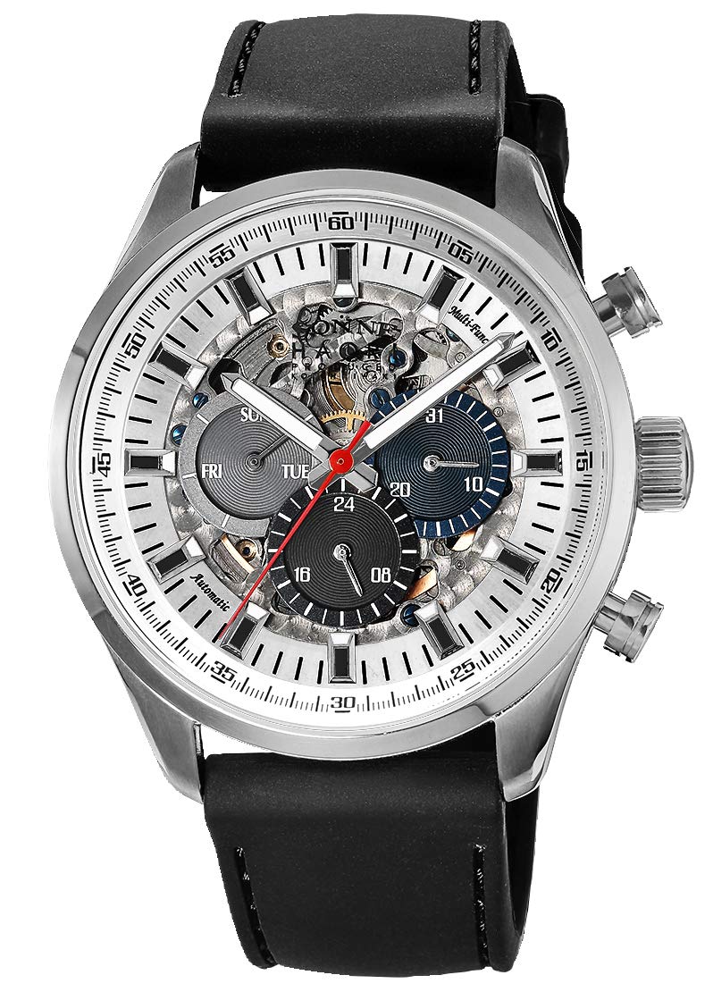 SONNE H022SS-BK Automatic Stainless Steel Men's Watch