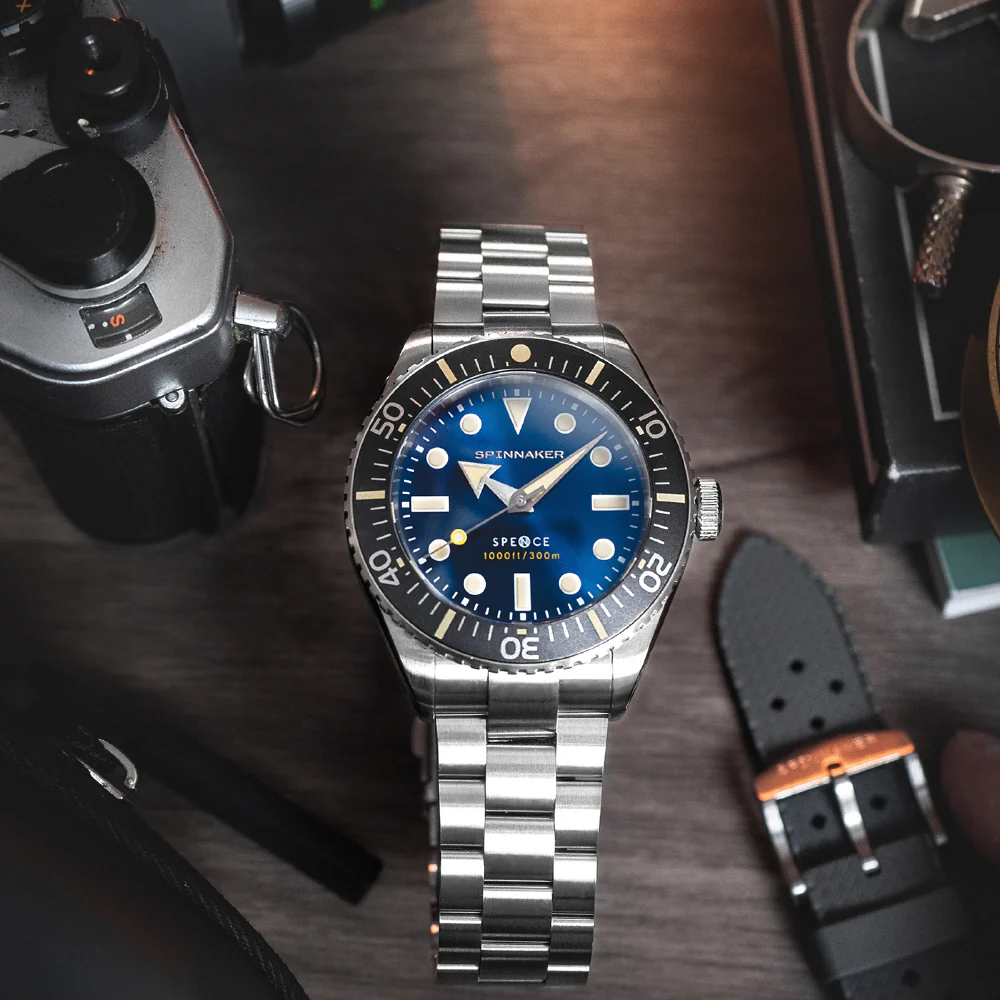 SP5097BB-N Spence 300 Navy Watch 2-Year Warranty Water Resistant Stylish Design - Image 5