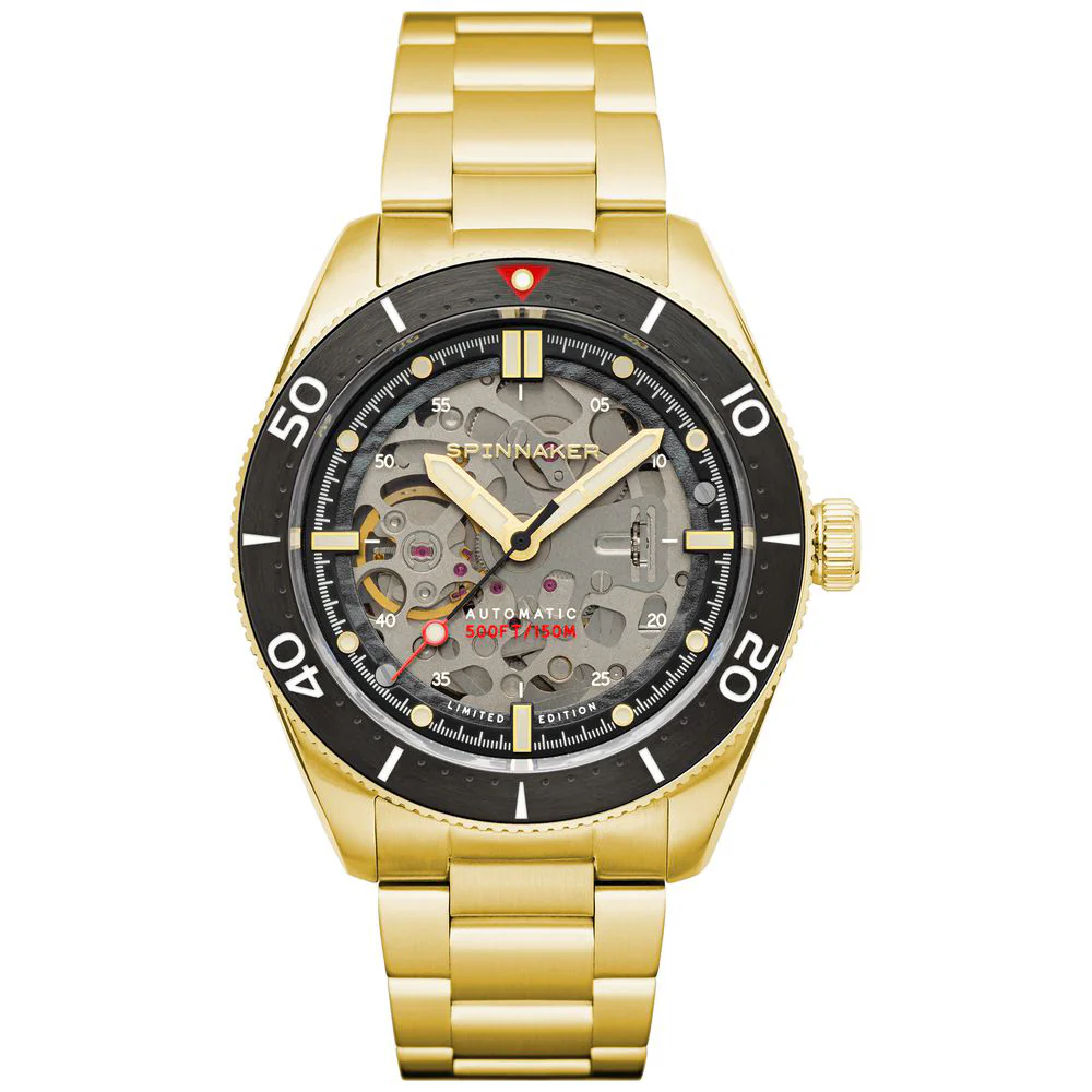 SPINNAKER SP 5095 44 CROFT LIMITED EDITION with 2 Year Warranty, Stylish Design, Water Resistant, Authentic Quality